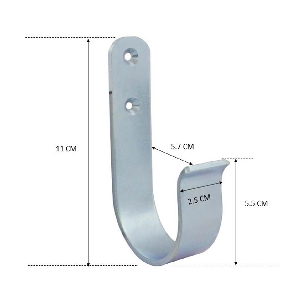 ตะขออเนกประสงค์ PANSIAM SPH-24590W 2 นิ้ว แพ็ก 2 ชิ้น