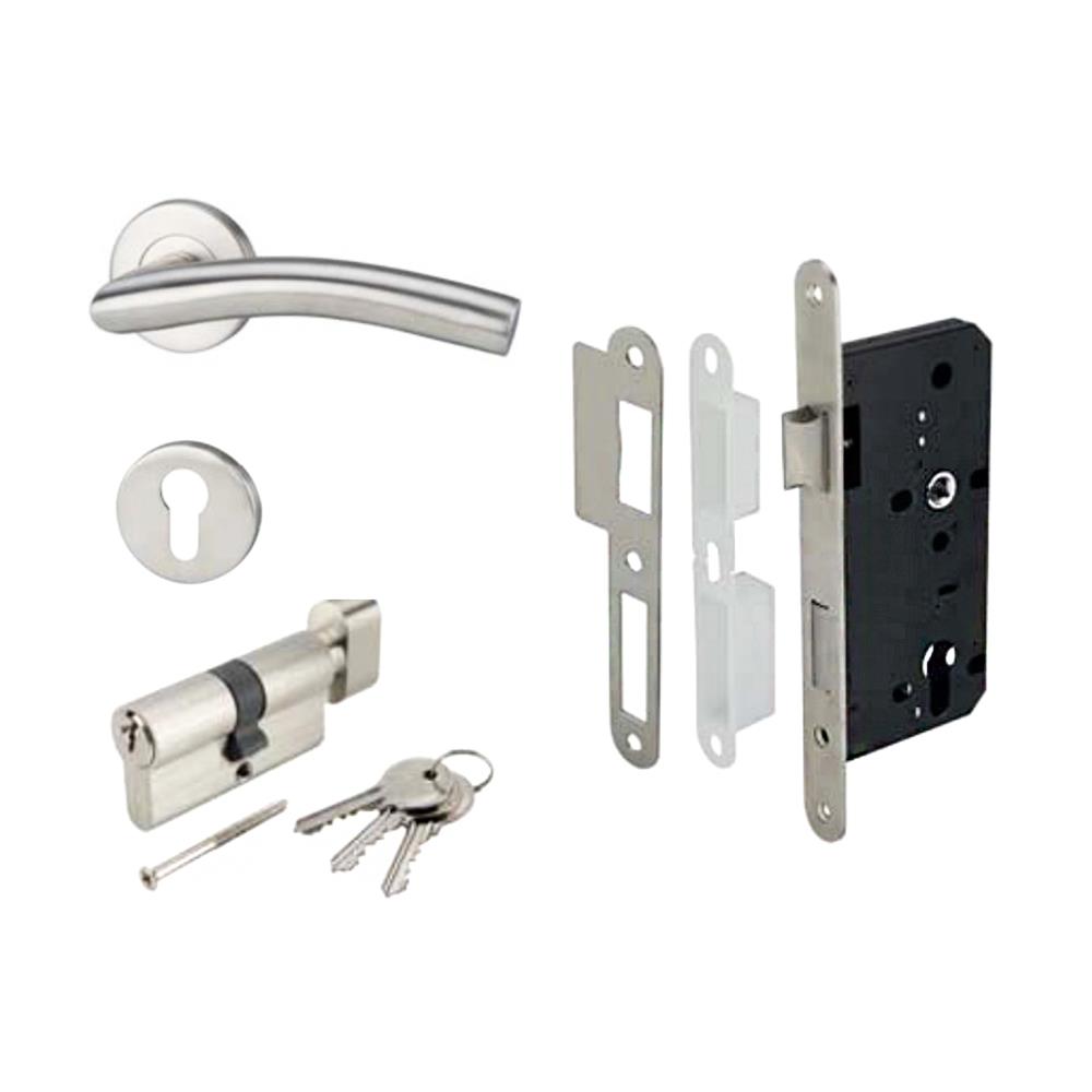 มือจับก้านโยกห้องทั่วไป MORTISE  HAFELE 499.10.103 สีสเตนเลส