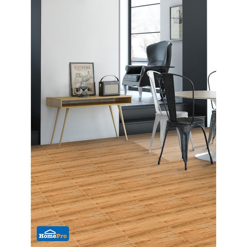 กระเบื้องพื้น 16x16 นิ้ว DURAGRES มิดวู๊ด น้ำตาล A