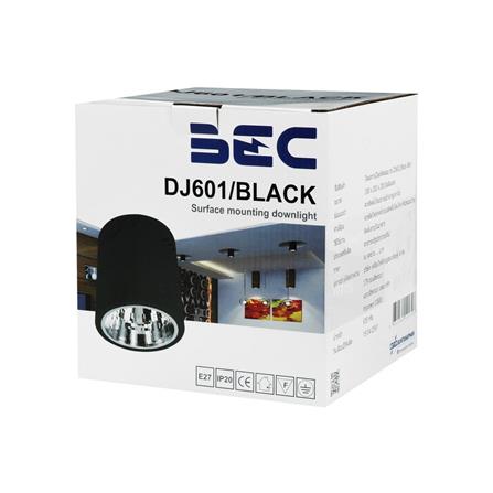 ดาวน์ไลท์ BEC DJ601/BLACK โลหะ 6
