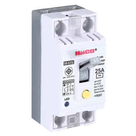 เซฟตี้เบรกเกอร์กันไฟดูด 25 แอมป์ HACO SB-E25L_1