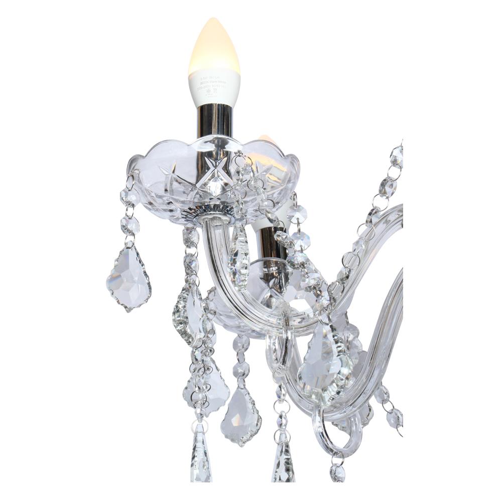 ไฟช่อ INOVA SP672-2 สีใส 6 หัว