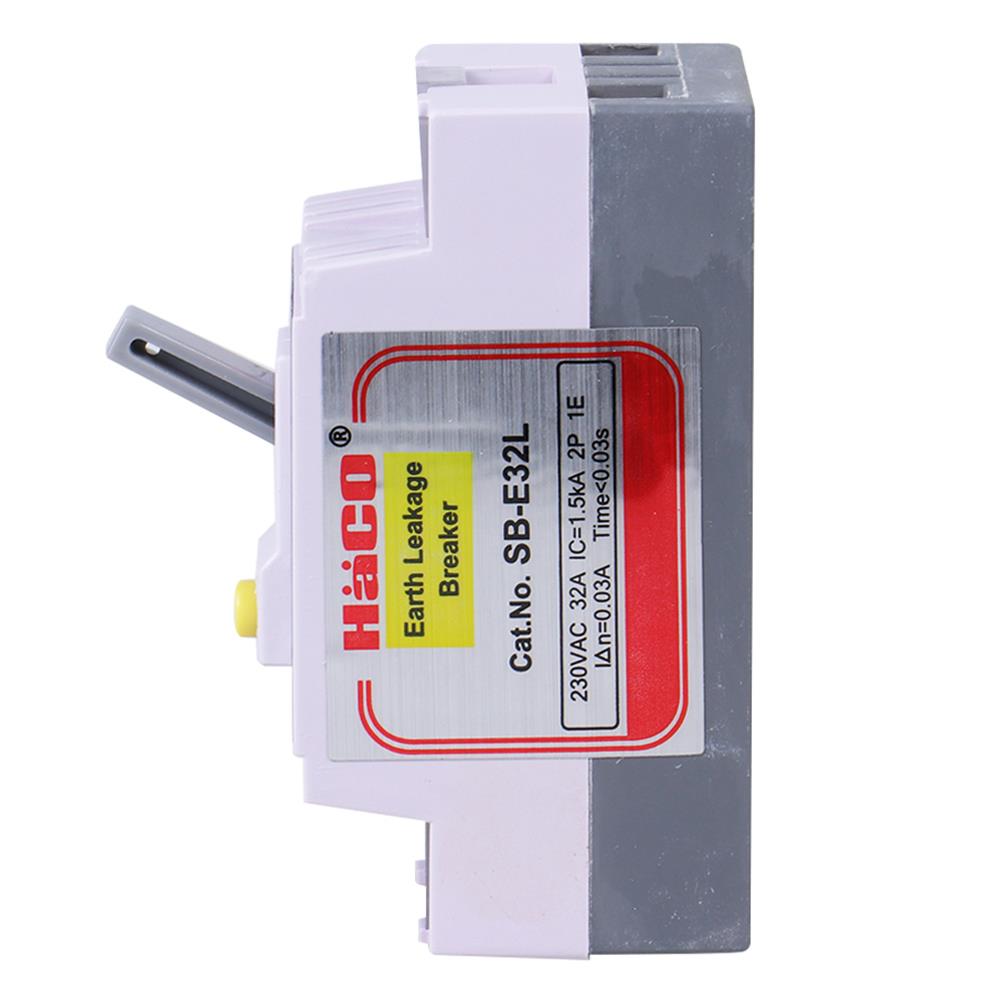 เซฟตี้เบรกเกอร์กันไฟดูด 32 แอมป์ HACO SB-E32L