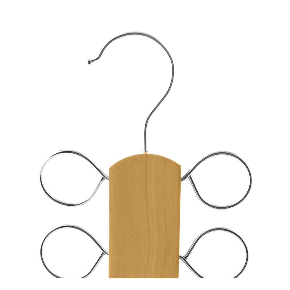 ไม้แขวนผ้าพันคอไม้10ห่วงWHS-50136(1x1)HL