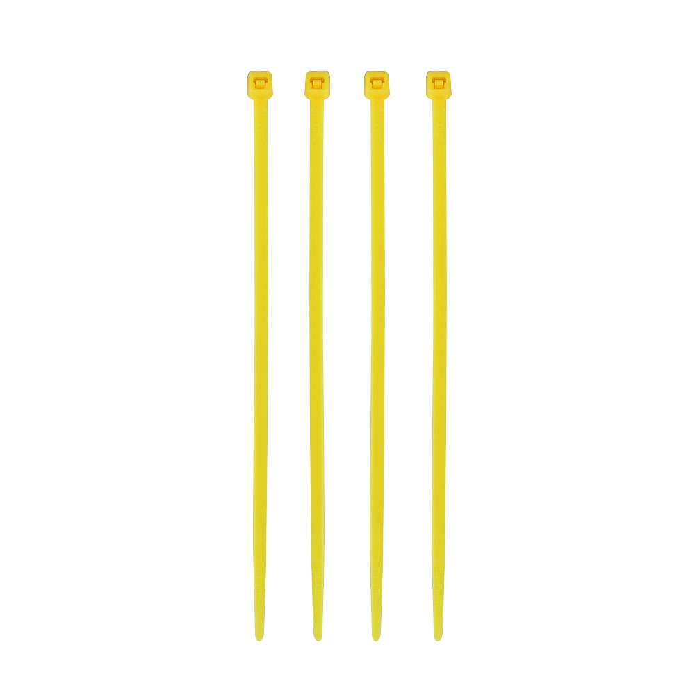 เคเบิลไทร์ ELEKTRA 4 นิ้ว 2.5 มิลลิเมตร สีเหลือง (100 เส้น)