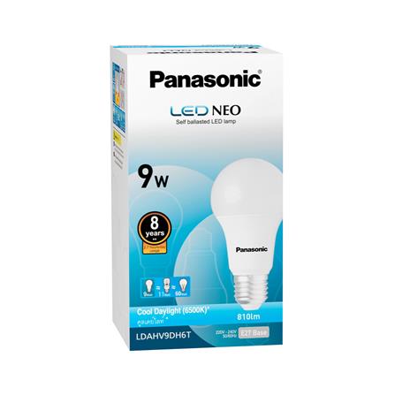 หลอด LED PANASONIC NEO 9 วัตต์ DAYLIGHT E27_1