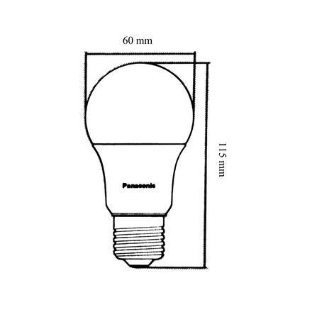 หลอด LED PANASONIC NEO 9 วัตต์ DAYLIGHT E27_3