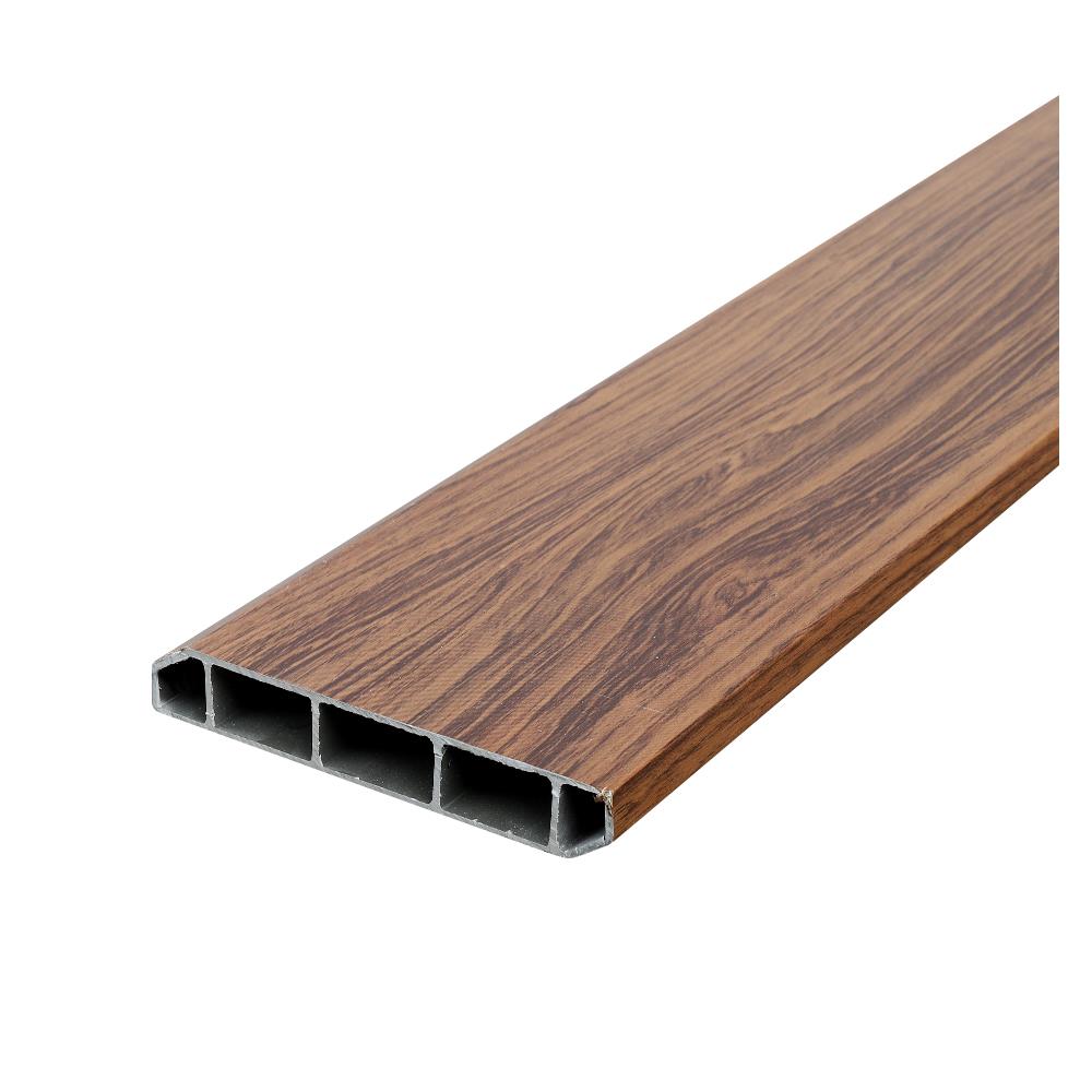 บัวพื้น PVC CROBERN 9.5x240x1.5 ซม. สีสัก