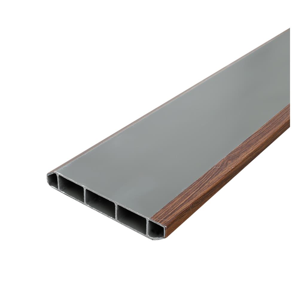 บัวพื้น PVC CROBERN 9.5x240x1.5 ซม. สีสัก