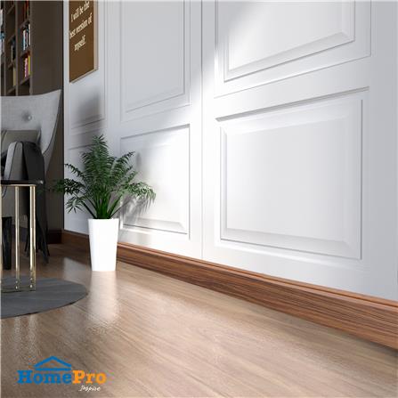 บัวพื้น PVC CROBERN 9.5x240x1.5 ซม. สีสัก_4