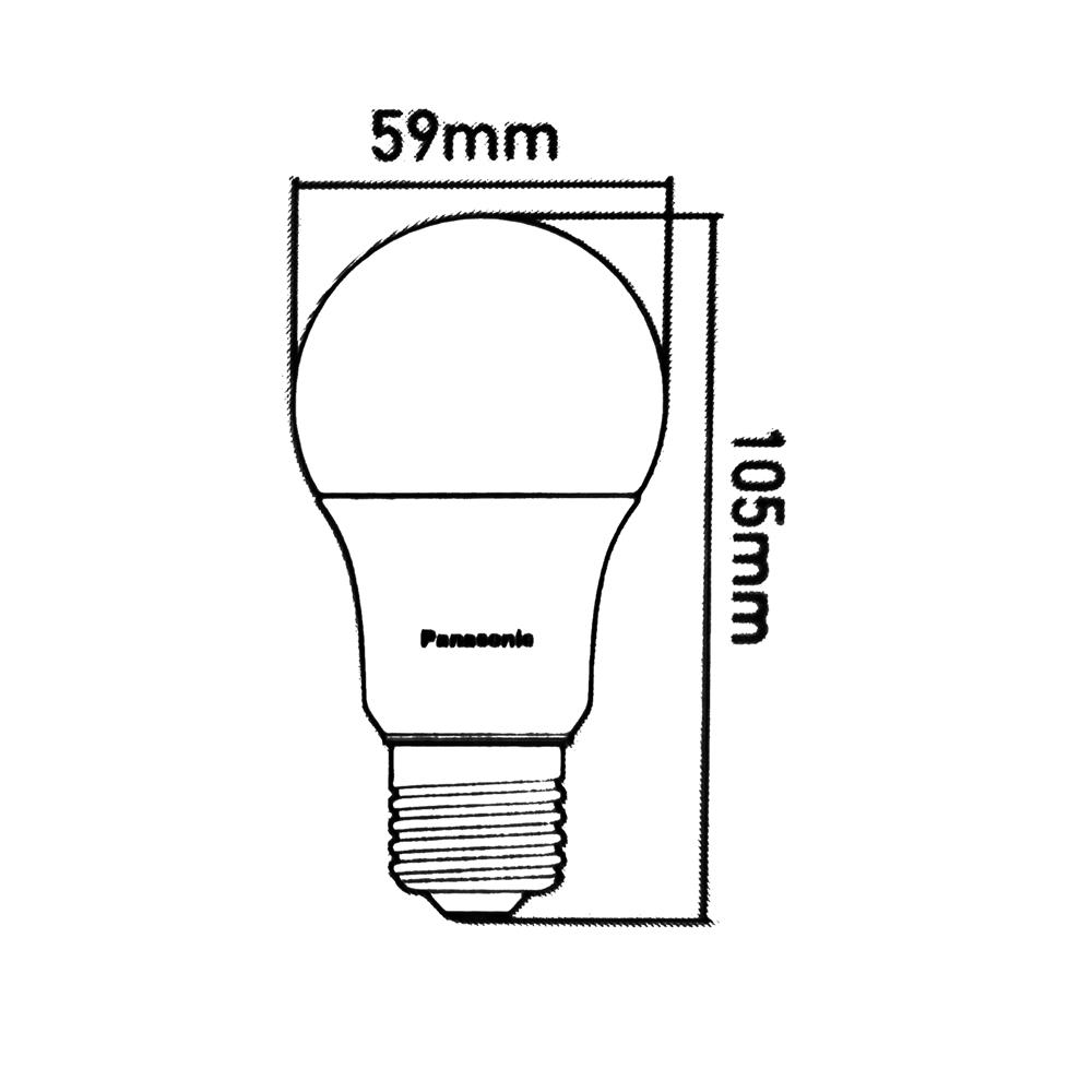 หลอด LED PANASONIC NEO 7 วัตต์ DAYLIGHT E27