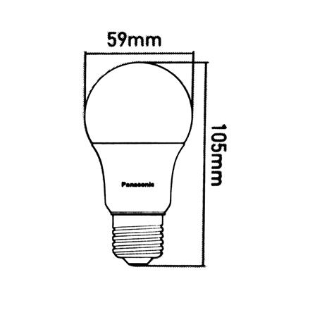 หลอด LED PANASONIC NEO 7 วัตต์ DAYLIGHT E27_4