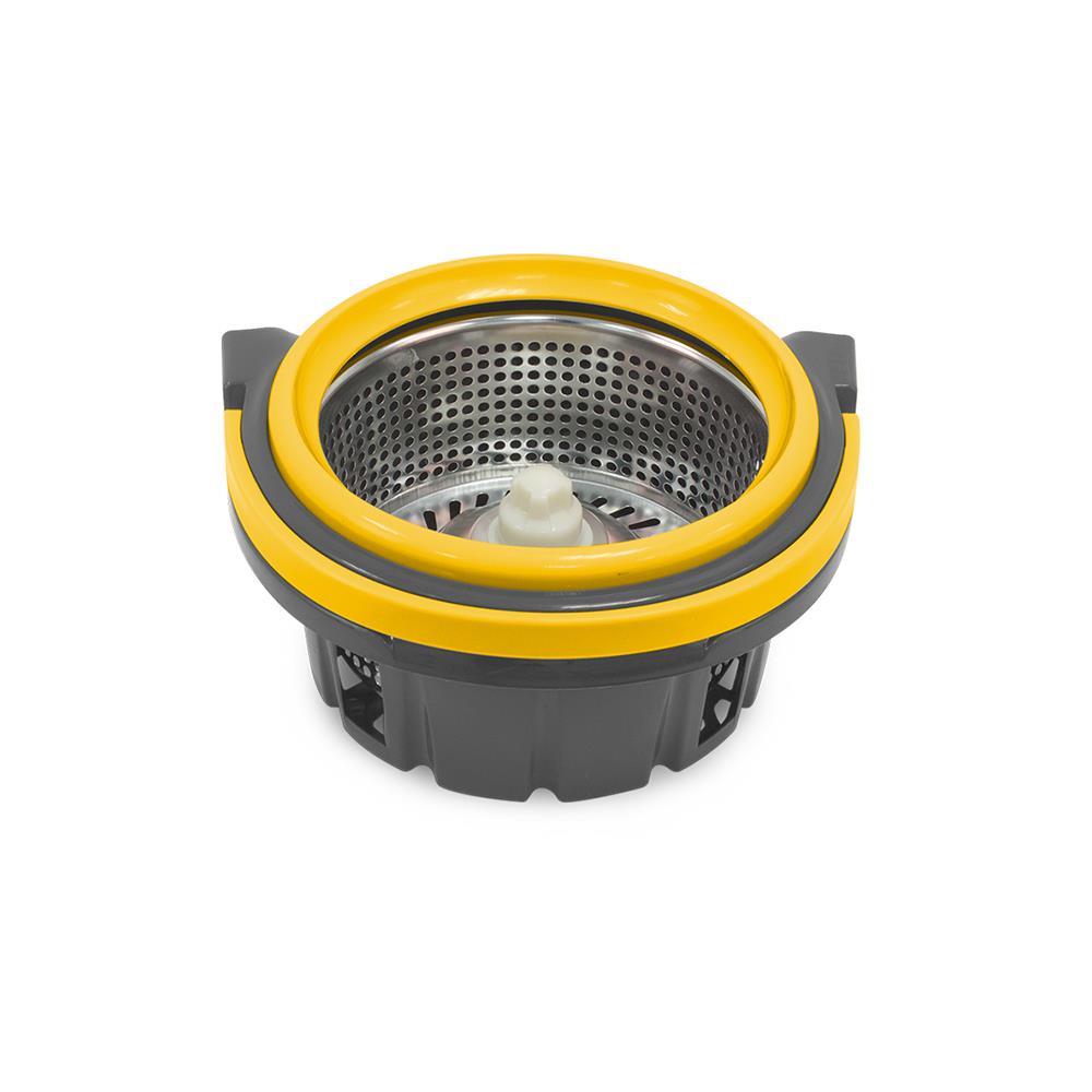 ชุดอุปกรณ์ถังปั่นพร้อมไม้ม็อบ BE MAN VETORA สีเหลือง