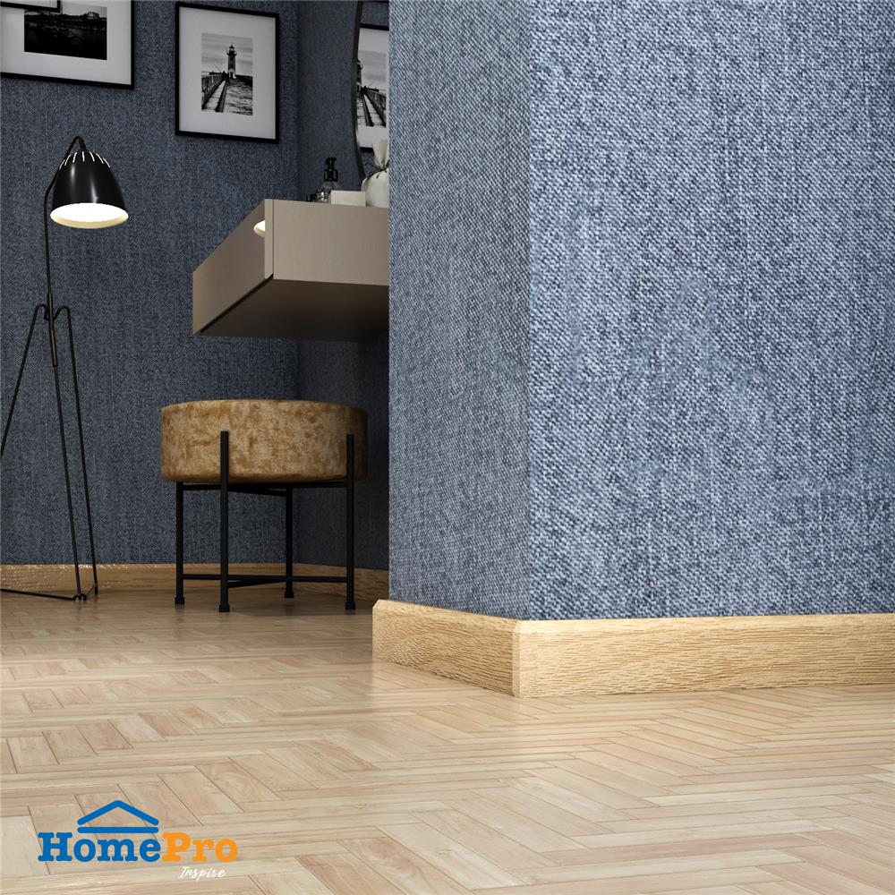 บัวพื้น PVC CROBERN 9.5x240x1.5 ซม. สีเมเปิ้ล