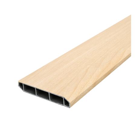 บัวพื้น PVC CROBERN 9.5x240x1.5 ซม. สีเมเปิ้ล