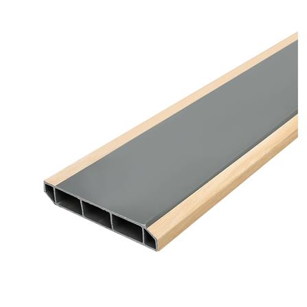 บัวพื้น PVC CROBERN 9.5x240x1.5 ซม. สีเมเปิ้ล_2