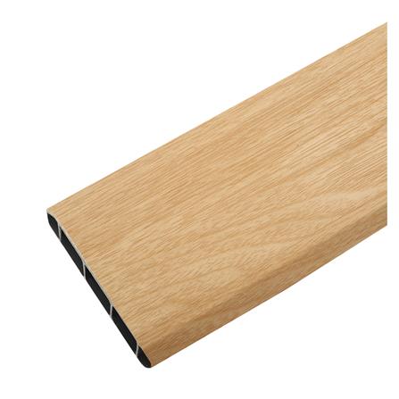 บัวพื้น PVC CROBERN 9.5x240x1.5 ซม. สีโอ๊ค