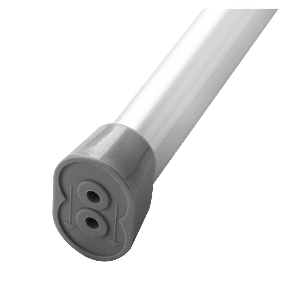 ราวม่านอะลูมิเนียม MOYA HM86311 สีโครเมียม