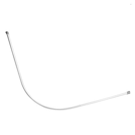 ราวม่านอะลูมิเนียม MOYA HM86311 สีโครเมียม