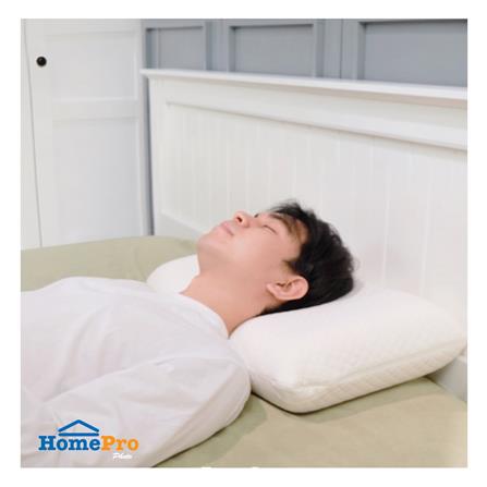 หมอนสุขภาพ เมมโมรี่โฟม HOME LIVING STYLE AIR FORM FIESTA สีขาว_7