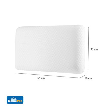 หมอนสุขภาพ เมมโมรี่โฟม HOME LIVING STYLE AIR FORM FIESTA สีขาว_10