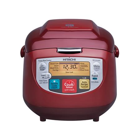 หม้อหุงข้าว DIGITAL HITACHI RZ-D10VF 1 ลิตร สีแดง_0