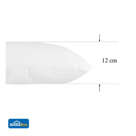 หมอนหนุน เมมโมรี่โฟม HOME LIVING STYLE SMALL 15x26 นิ้ว สีขาว_7