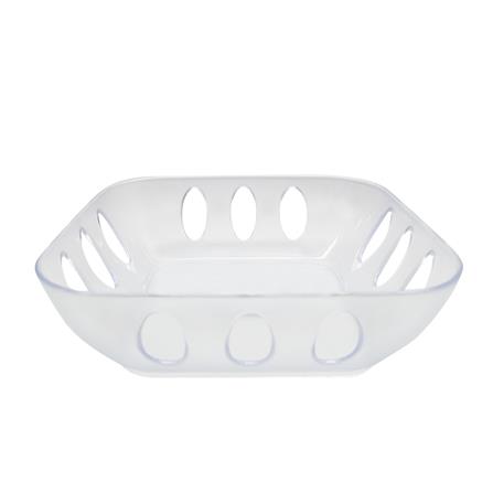 ตะแกรงใส่ของเหลี่ยมจตุรัสเล็ก เรืองวา 8114TTN ใส_0