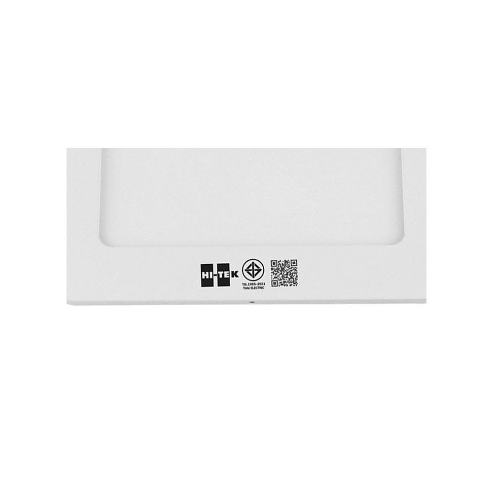 ดาวน์ไลท์ LED HI-TEK ECO HFLEPSR12W SQUARE 6 นิ้ว 12 วัตต์ WARM WHITE สีขาว