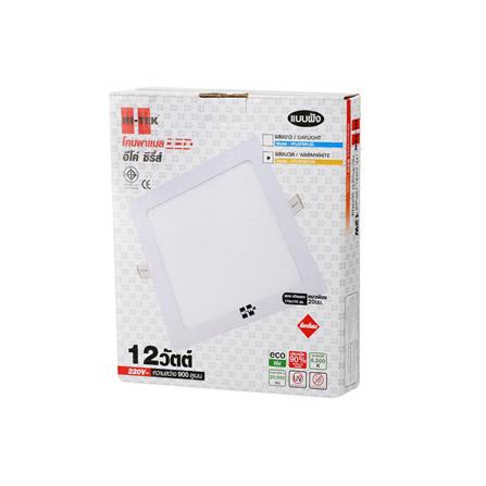 ดาวน์ไลท์ LED HI-TEK ECO HFLEPSR12W SQUARE 6 นิ้ว 12 วัตต์ WARM WHITE สีขาว_2