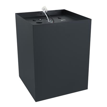 ดาวน์ไลท์ EVE EL-06002 552487 6 นิ้ว สีดำ เหลี่ยม_1