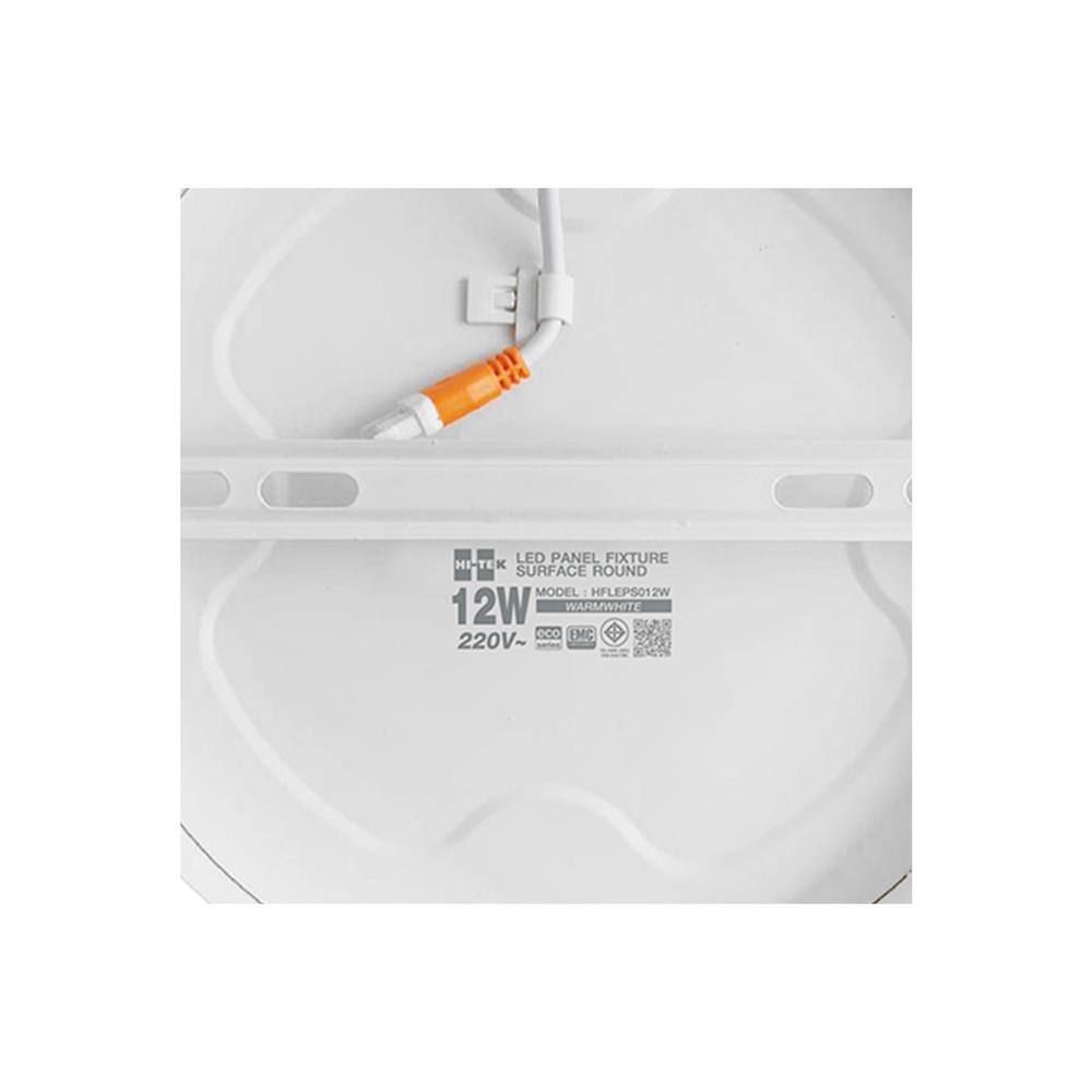 ดาวน์ไลท์ LED HI-TEK ECO HFLEPS012W 6 นิ้ว 12 วัตต์ WARM WHITE สีขาว