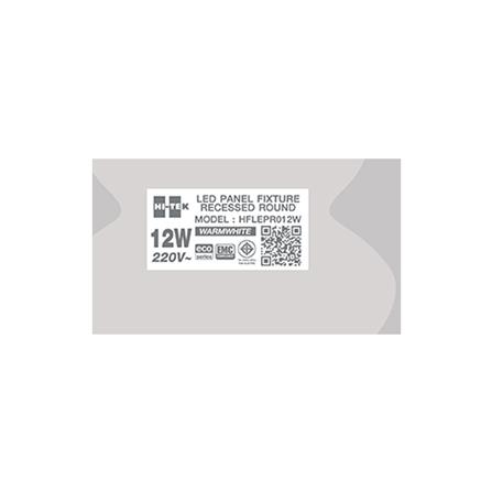 ดาวน์ไลท์ LED HI-TEK ECO HFLEPR012W ROUND 6 นิ้ว 12 วัตต์ WARM WHITE สีขาว_2