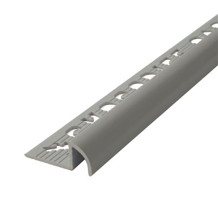 คิ้ว UPVC จระเข้ พลัส ไมโครแบน 2 ม. 13 มม. สีเทาแกรนิต_0