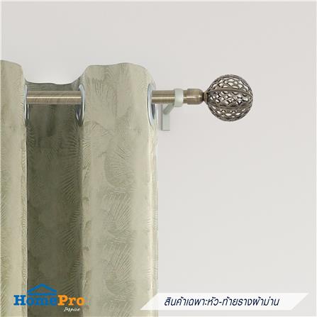 หัว-ท้ายรางผ้าม่าน HOME LIVING STYLE LOREN 19 มม. สีทอง_3