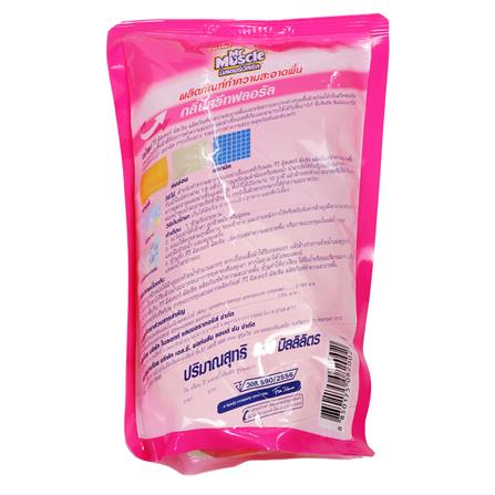 น้ำยาทำความสะอาดพื้น KIWI MR.MUSCLE 800ml แพ็คคู่ SWEET FLORAL_1