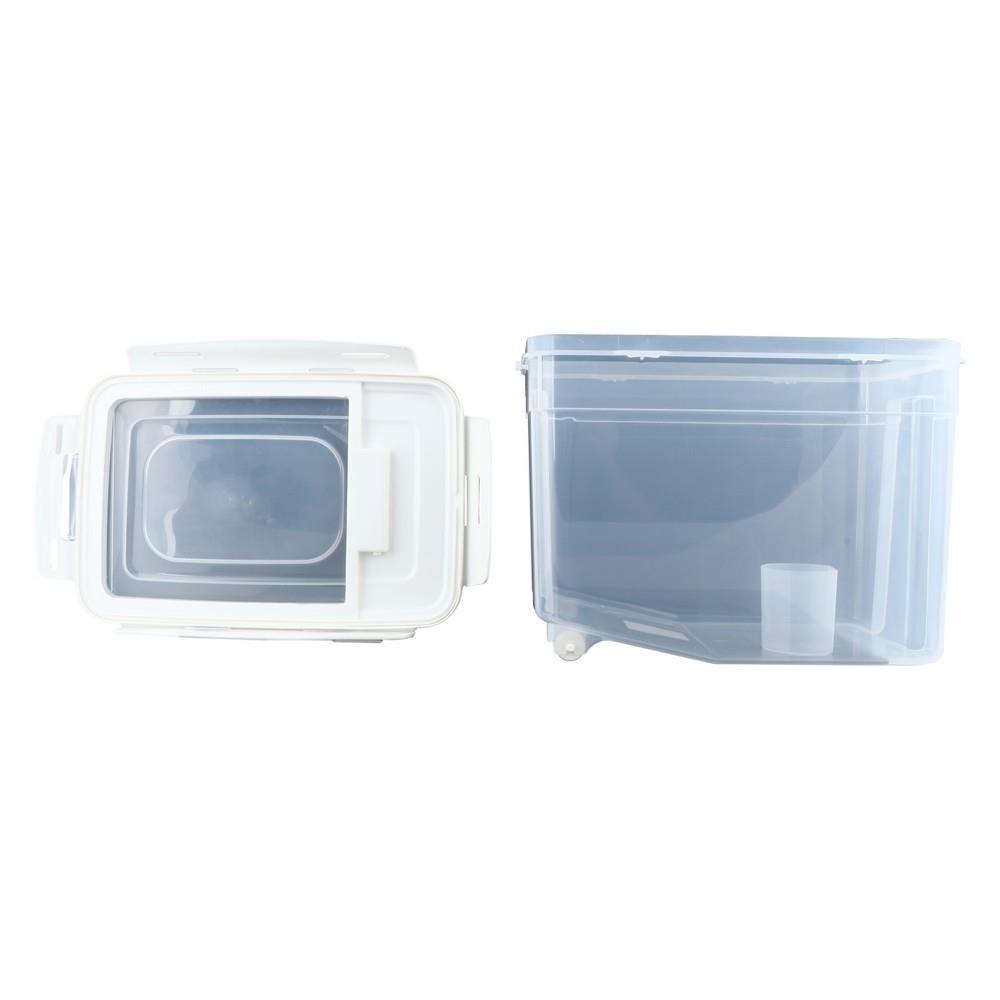 ถังข้าวสารพลาสติก 10 กก. + ถ้วยตวง JCJ 1399