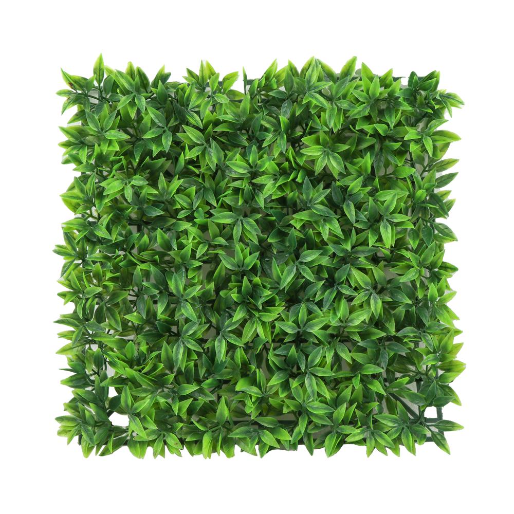 หญ้าเทียมแผ่น SPRING ใต้ใบเขียว 25x25 ซม.