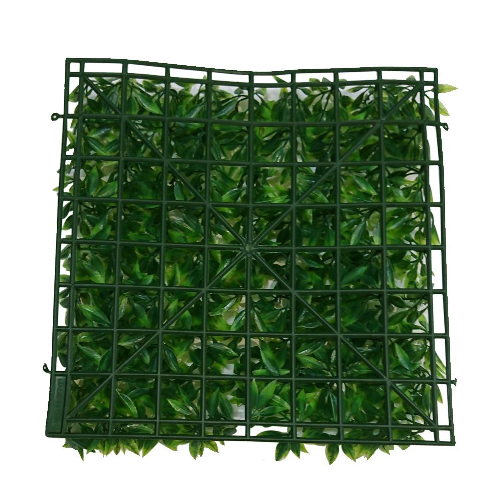 หญ้าเทียมแผ่น SPRING ใต้ใบเขียว 25x25 ซม.