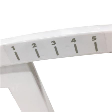 เก้าอี้พักผ่อนพลาสติก SPRING V10 สีขาว_5