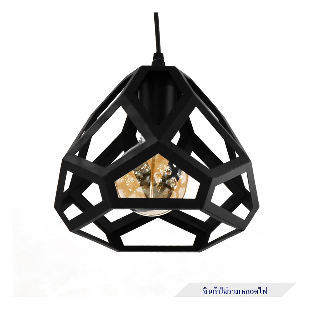 ไฟช่อ CARINI MD088-3736 สีดำ 1 หัว