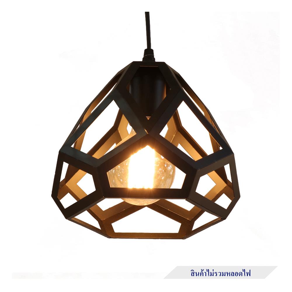 ไฟช่อ CARINI MD088-3736 สีดำ 1 หัว