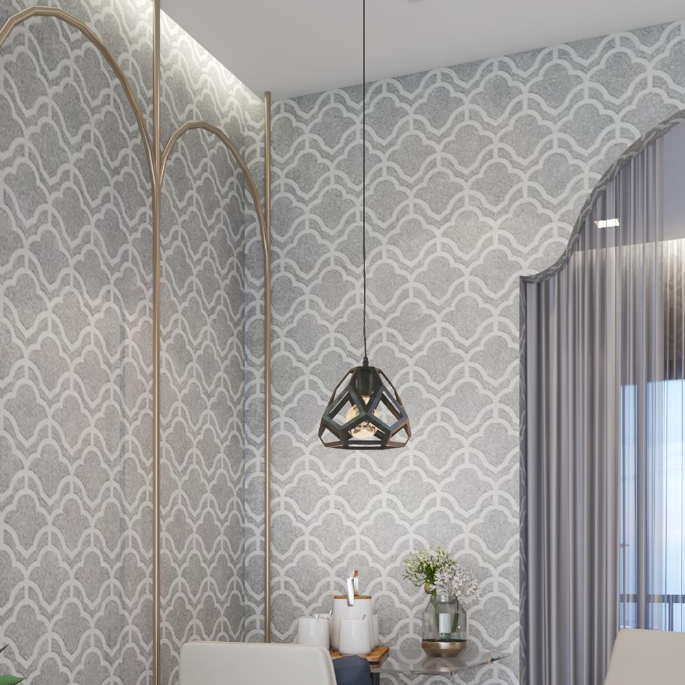 ไฟช่อ CARINI MD088-3736 สีดำ 1 หัว