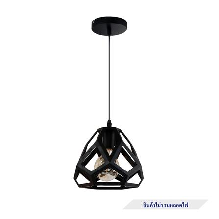 ไฟช่อ CARINI MD088-3736 สีดำ 1 หัว_0