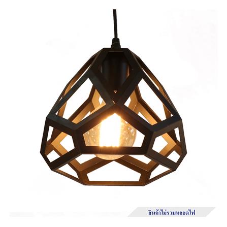 ไฟช่อ CARINI MD088-3736 สีดำ 1 หัว_2