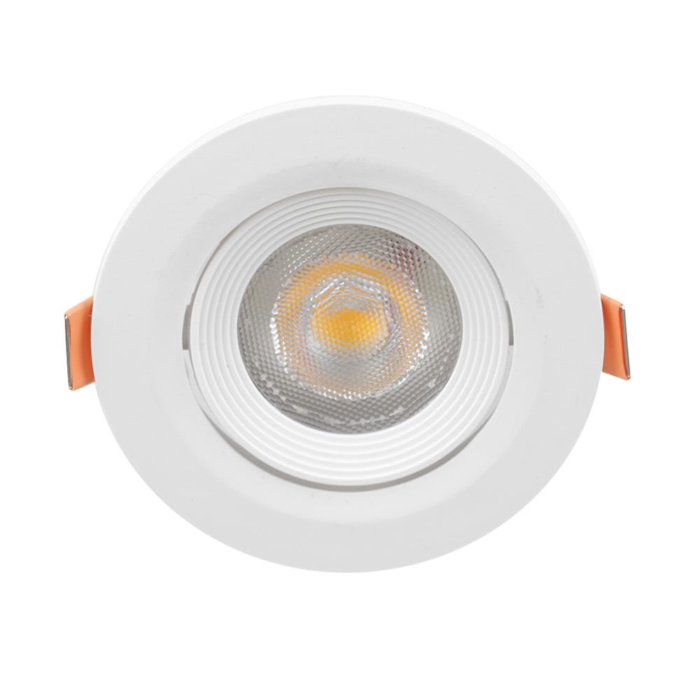 ดาวน์ไลท์ LED CARINI LCS4730R 5 วัตต์ WARM WHITE 3 นิ้ว สีขาว