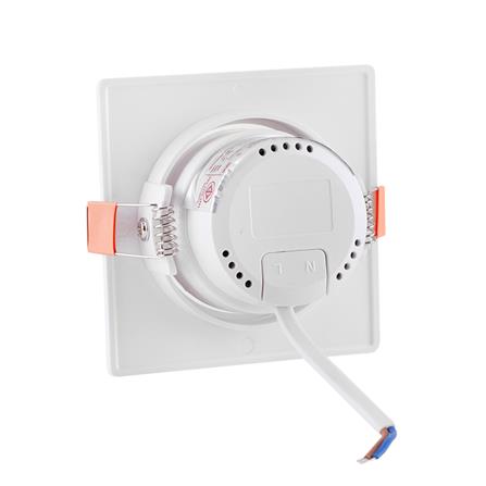 ดาวน์ไลท์ LED CARINI LCS4730S 3 นิ้ว 5 วัตต์ WARM WHITE สีขาว_2