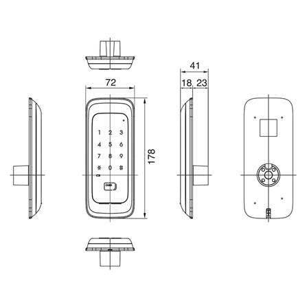 กลอนดิจิตอล VECO LD1301_3