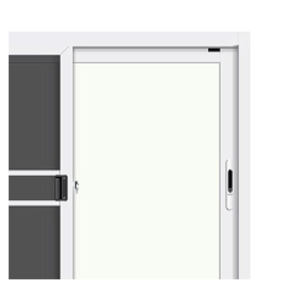 หน้าต่างบานเลื่อน อะลูมิเนียม S-S มุ้ง LYNN GRAND PANO 180X150 ซม. สีขาว