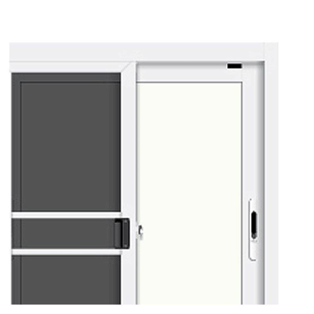 หน้าต่างบานเลื่อน อะลูมิเนียม S-S มุ้ง LYNN GRAND PANO 120X150 ซม. สีขาว